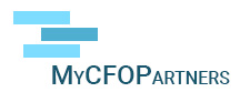 MyCFOPartners- Building Velocity for Your Business Logo